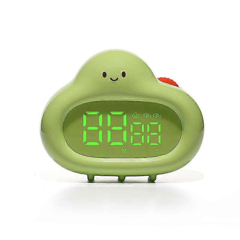 Cartoon LED timer for kids, kitchen digital timer with large LED display