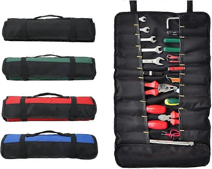 Toolbags Tool Key 38 Pockets Tool Tool Storage Tool Storage Tool Tool Portable Tool (without Tools) Black