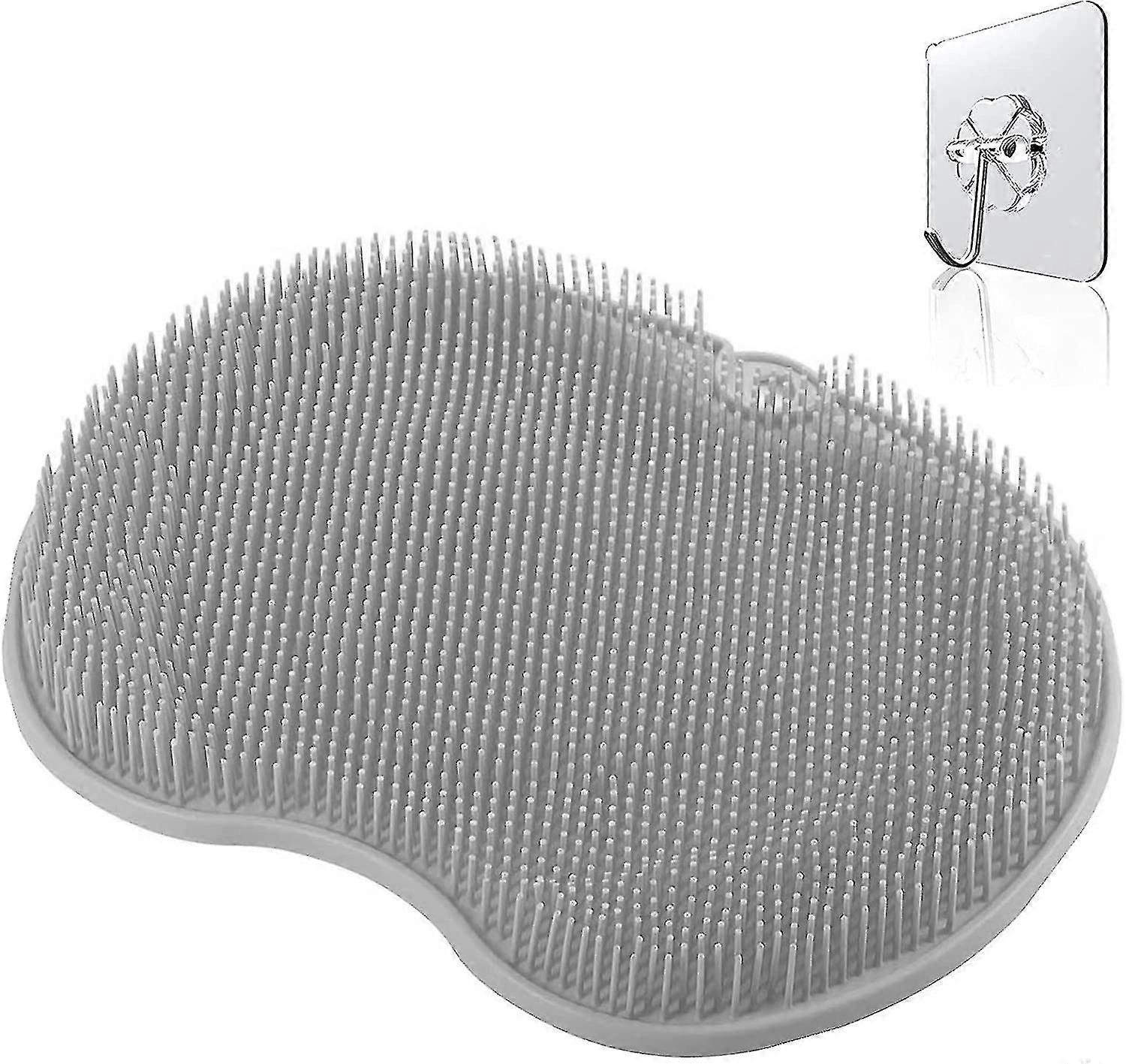 Shower Foot Massager Scrubber, Foot Cleaner Massage Mat With Non Slip Suction Cups, Improve Circulation Relieve Tired And Pain