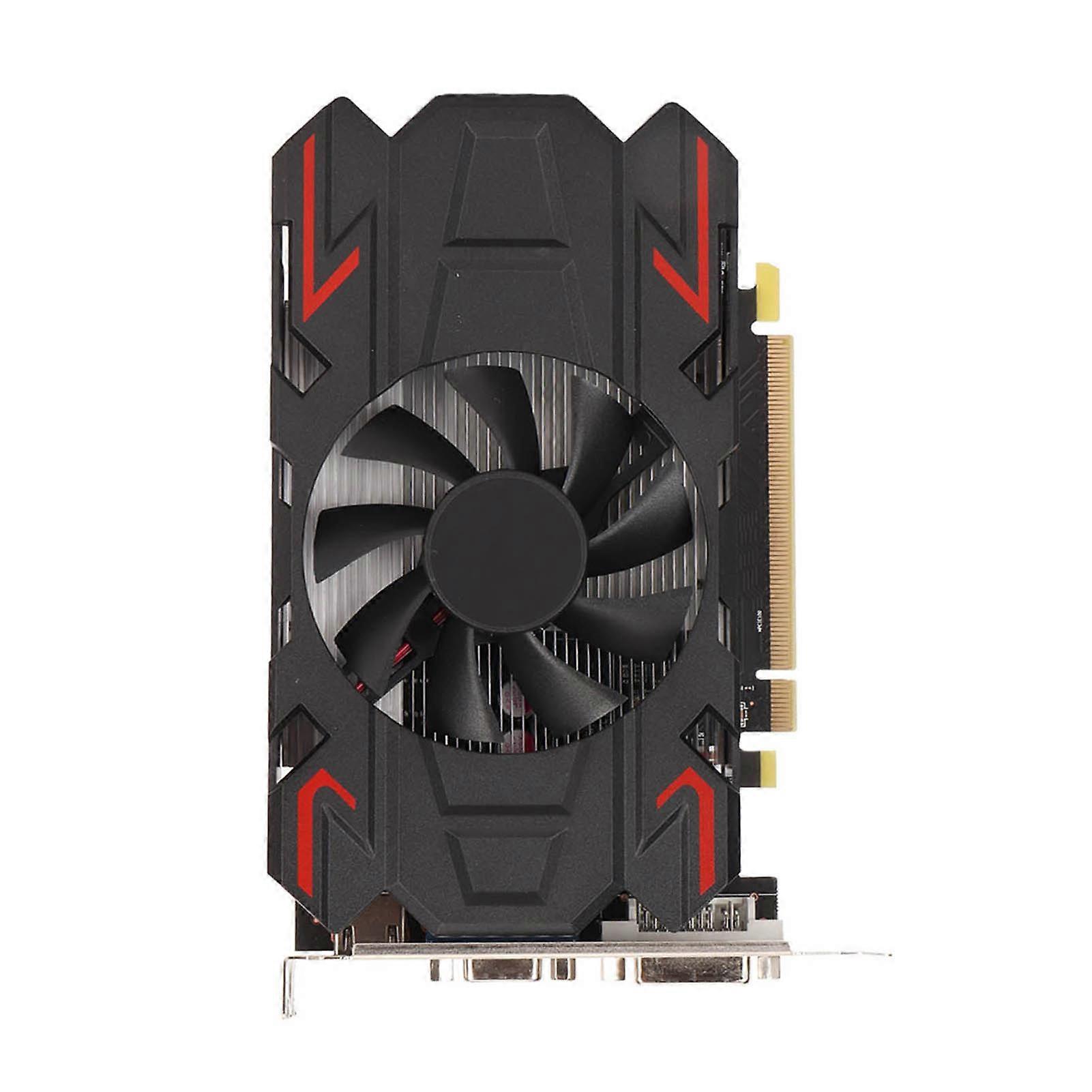 Carte graphique de jeu HD6770 4 Go DDR5 128 bits HD Interface DVI Displayport Carte vidéo de jeu de bureau HD6770 4 Go DDR5