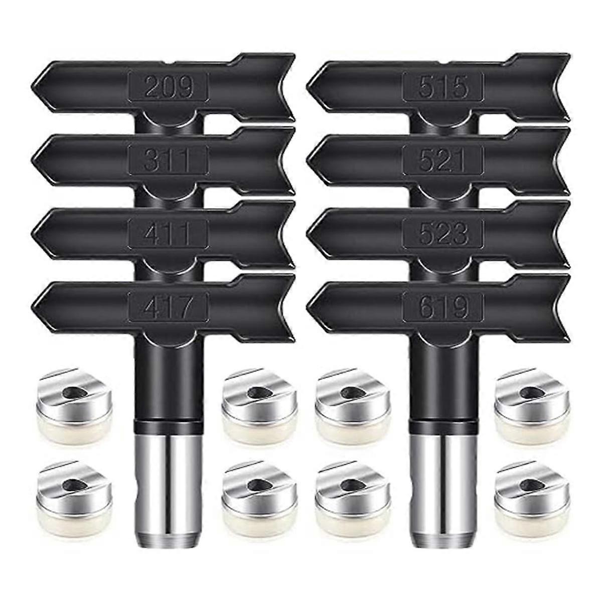 Spray Tip Nozzle Reversible Spray Head Airless Paint Sprayer Nozzle Tips Airless Paint Sprayer Part