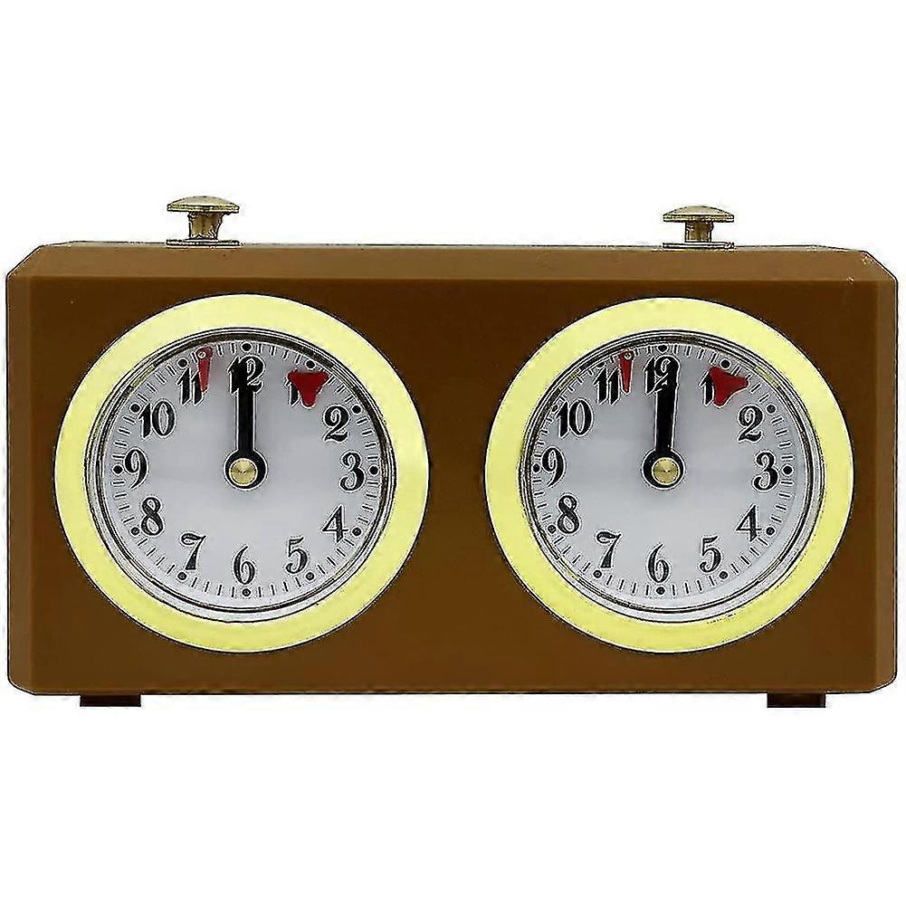 Mechanical Chess Clock Analog For Chess Game Timer Clock Official Clocks Timers No Battery Needed