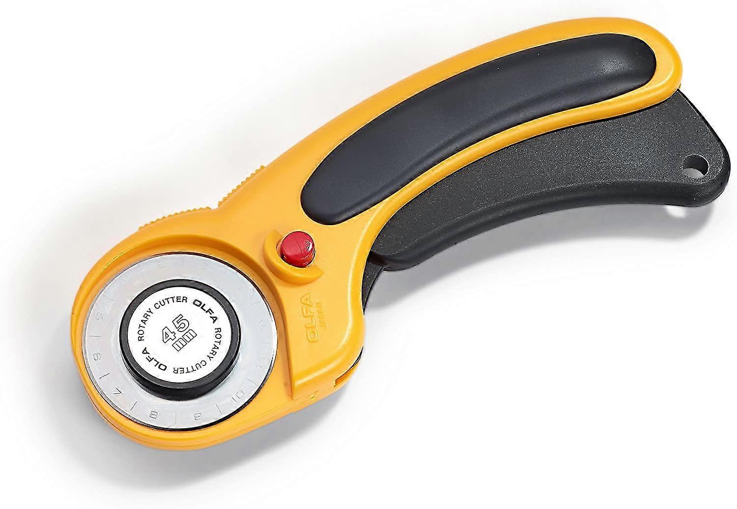 Manueller Stoffschneider Stoffschneider Kleiner Fräser (gelb) (1 Stück)