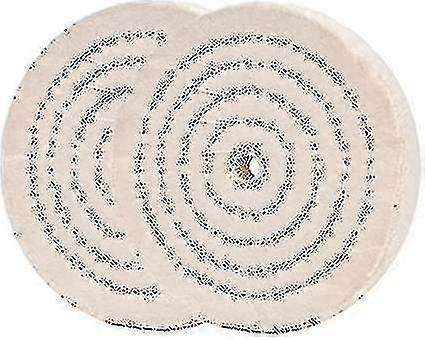 8 بوصة الأبيض تلميع تلميع عجلات لمقاعد البدلاء طاحونة مع 5/8 بوصة شجرة حفرة الحصى غرامة (70 رقائق) 2 جهاز كمبيوتر شخصى