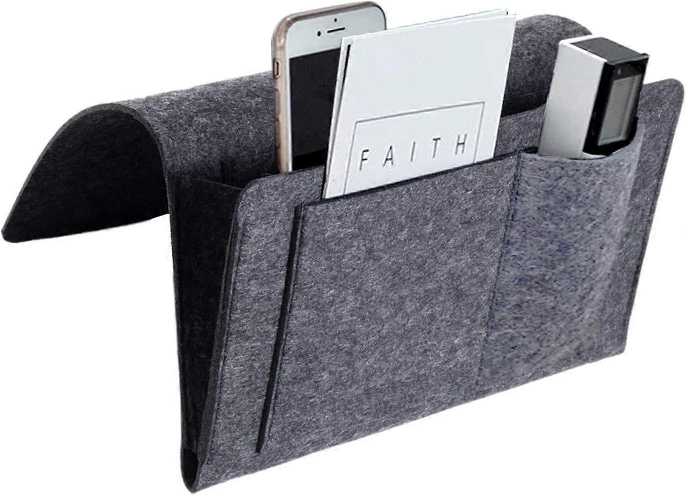 Armrest Organizer - Bed Organizer Felt Bed Bag Sofa Organizer