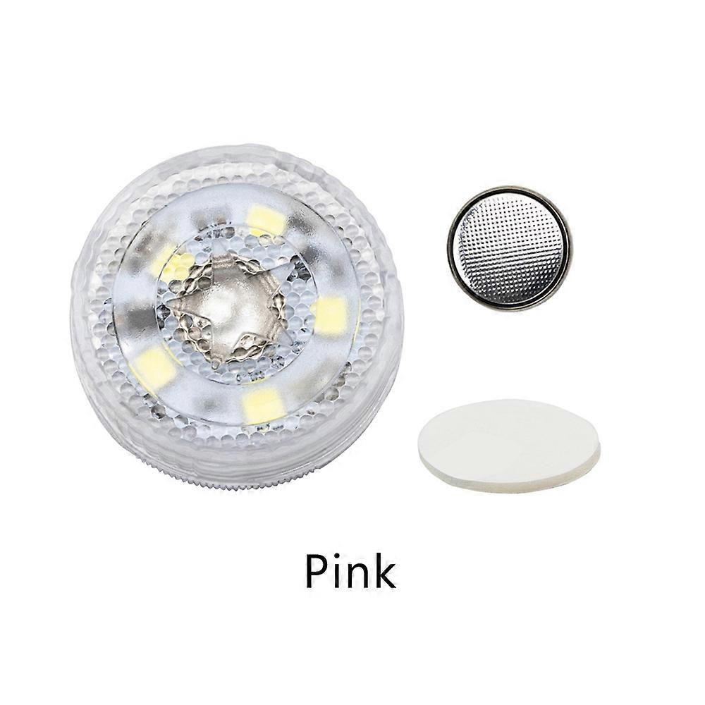 Araba Mini İç Dokunmatik Anahtar Işık 5LED Sensör Çatı Okuma Ampul Tavan Yuvarlak Acil Durum Lambaları Kabin Işık Ortam Lambası