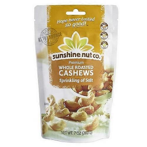 Sunshine Nut Company 咸烤腰果 S，7盎司（6箱装）