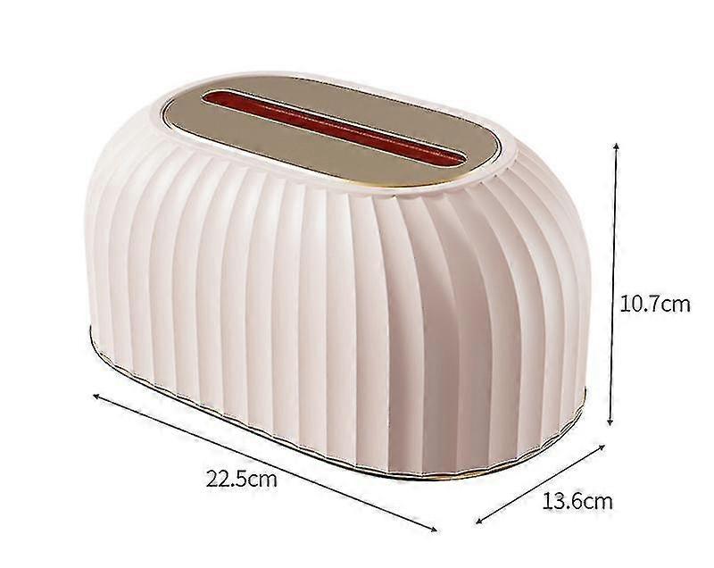 Tissue Box Cover, Rectangular Kleenex Holder Box Dispenser For Bathroom Kitchen Bedroom Office, Pink