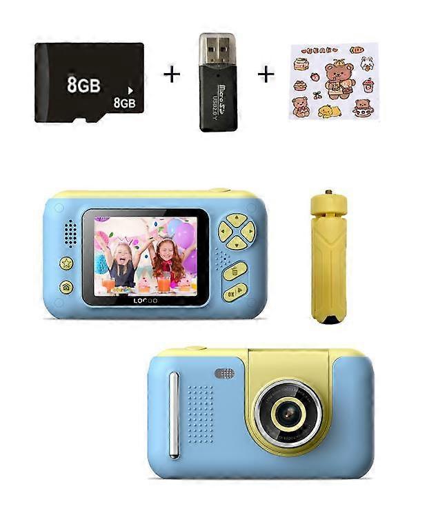 Kids Camera, Kids Digital Camera with Flip Lens, Toddler HD Digital Video Camera, Christmas Birthday Gift and Portable Toy (Suitable for 3 4 5 6 7 8 9