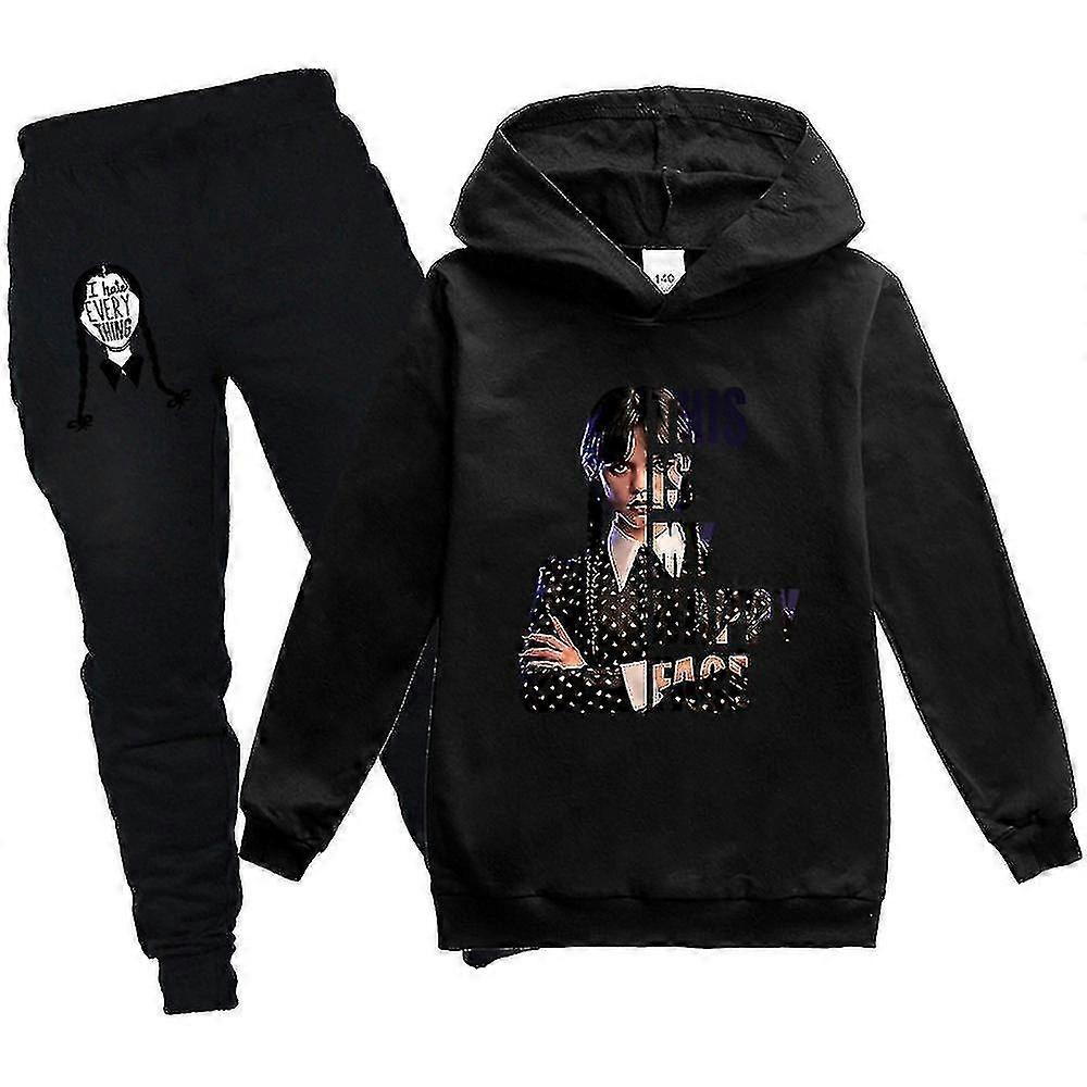 Miercuri Familie Hanorac Copii Unisex Pack Addams Hanorac Îmbrăcăminte R
