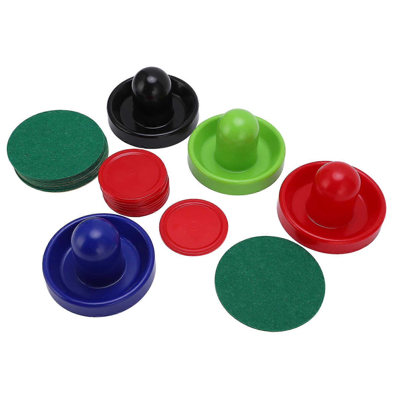 Hockey Game Accessory Set Replacement Pushers and Pucks Kit