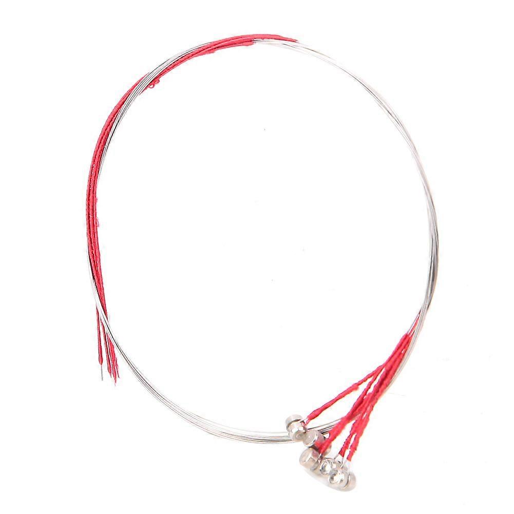 Violin E Strings Replacement Steel Strings for 3/4 and 4/4 Size Violins, 5pcs