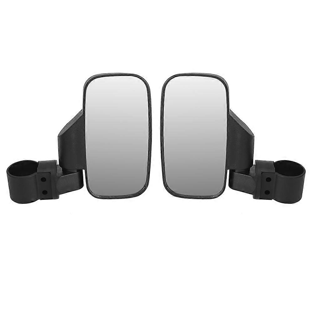 360 Degrees Rotation Spherical Side Rearview Mirrors for UTV ATV - 2pcs Set