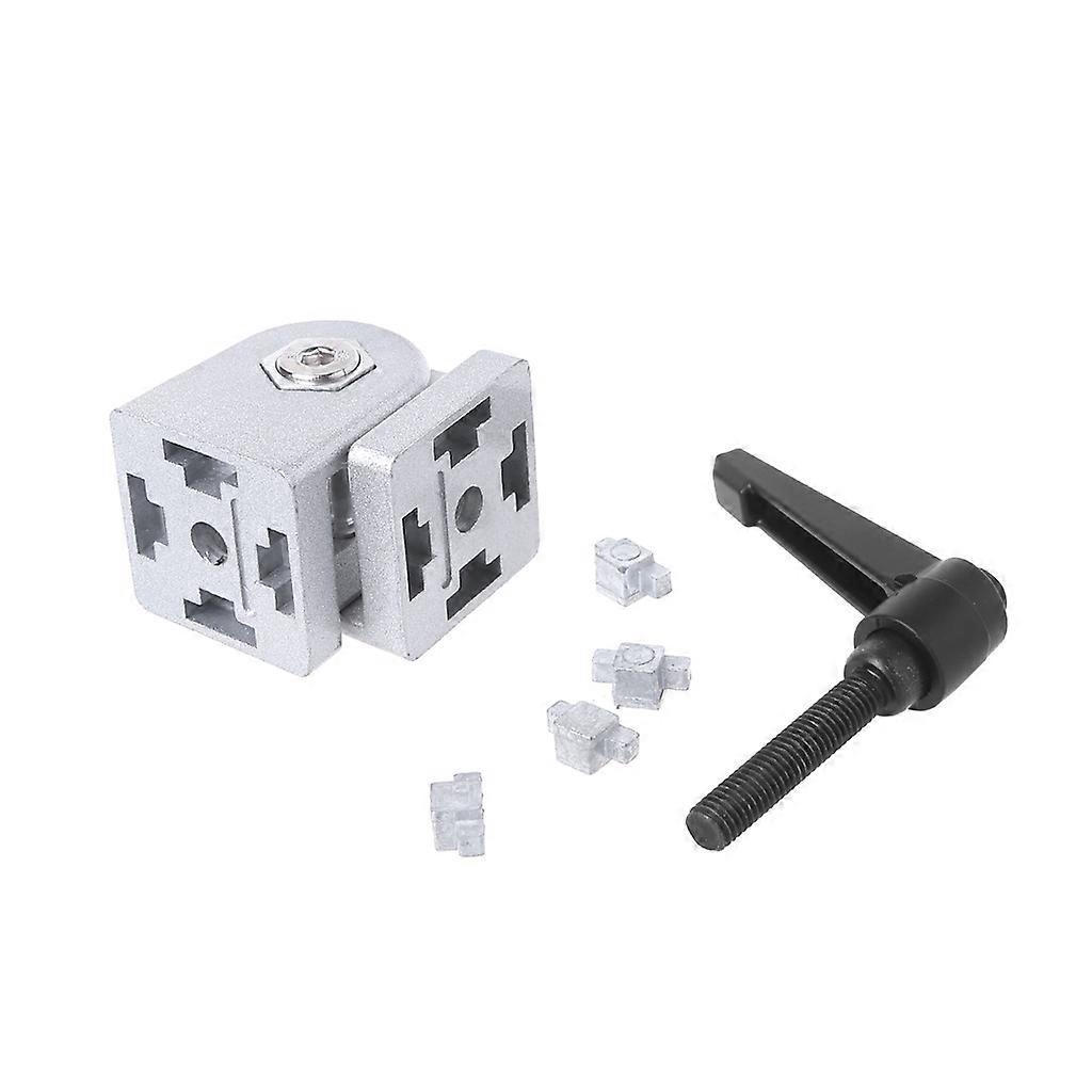 Zinc Alloy Flexible Hinge With Handle Die Cast Pivot Joint Connector For Aluminu