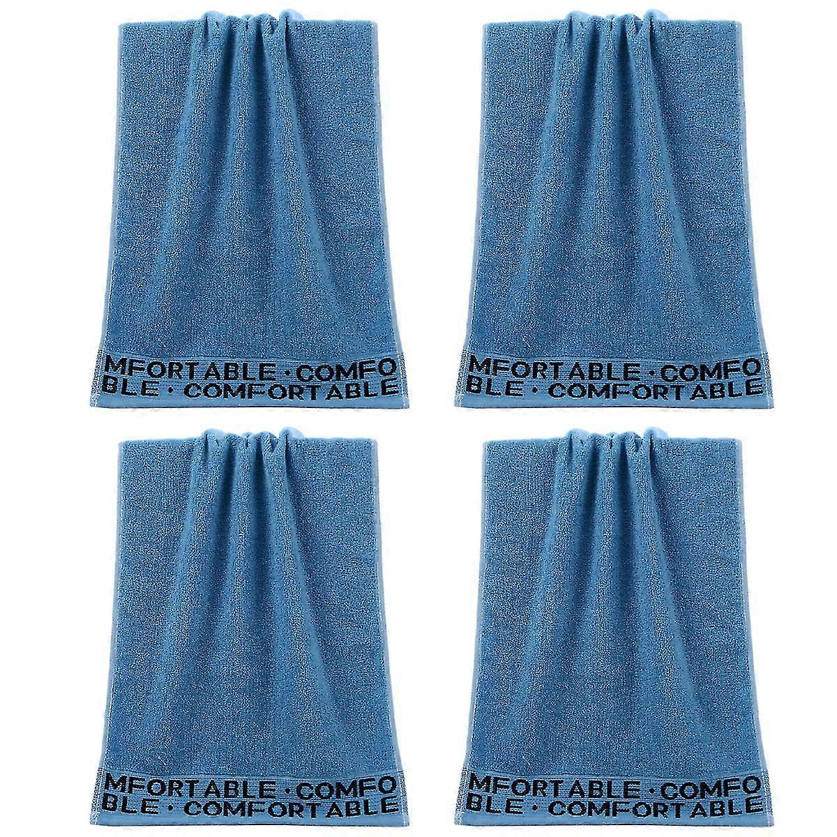 Absorbent Soft cotton Hand Towel (4 packs) for bath, hand, face, gym and spa