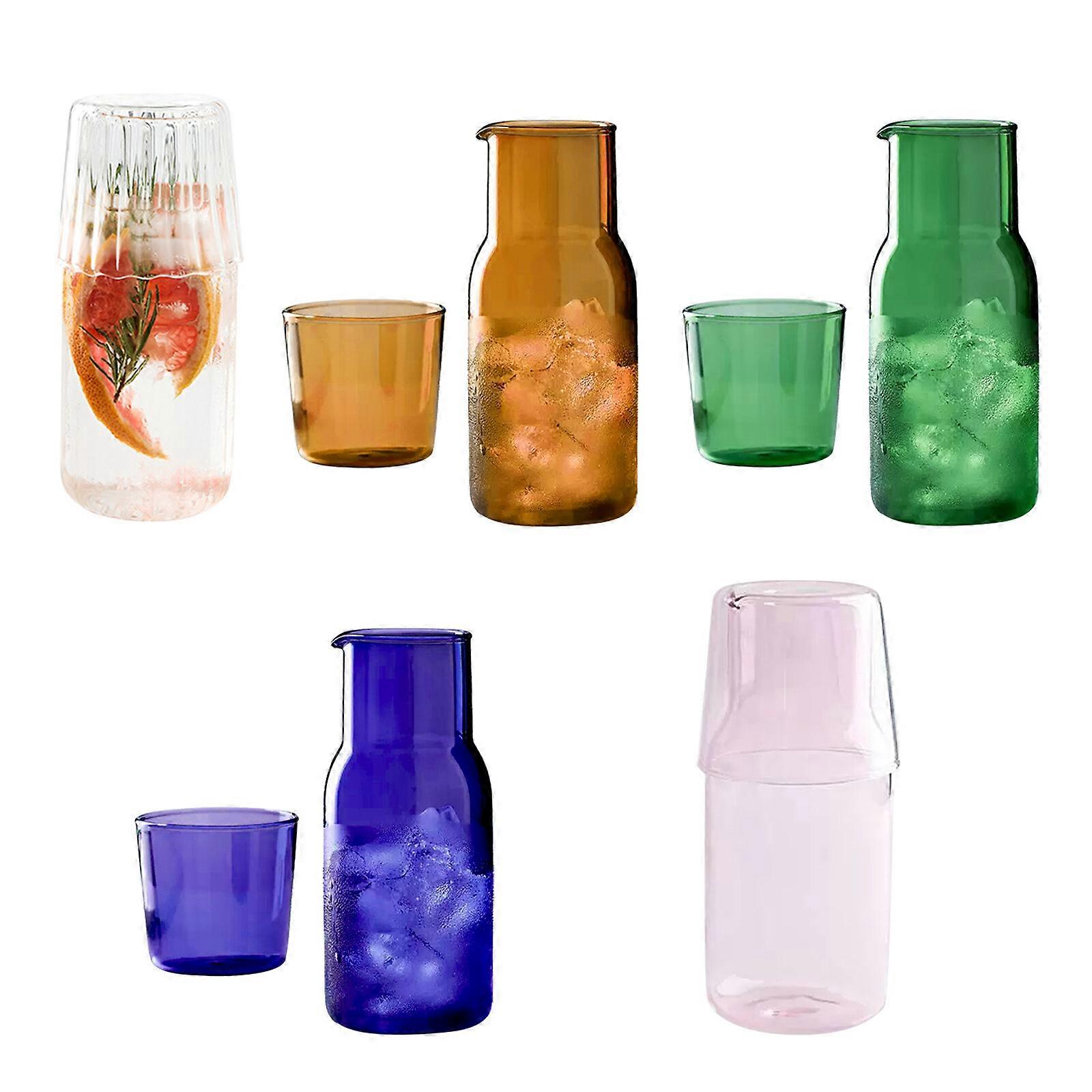 Tumbler Cold Kettle Kettle 600ml Cup 200ml 1 Water Pitcher and 2 Drinking Cup The most affordable!