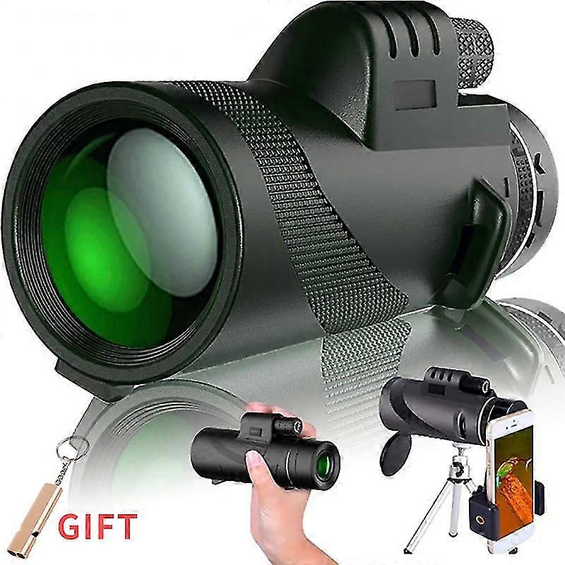 Hd 80x100 Profesyonel Teleskop Monoküler Güçlü Dürbün Uzun Menzilli Su Geçirmez Cep Zoom Banmo