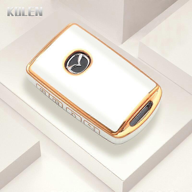 New TPU Car Key Case Cover Shell For Mazda 3 Alexa CX30 CX-4 CX5 CX-5 CX8 CX-8 CX-30 CX9 CX-9 Protector Keyless Fob Accessories  Key Blanks