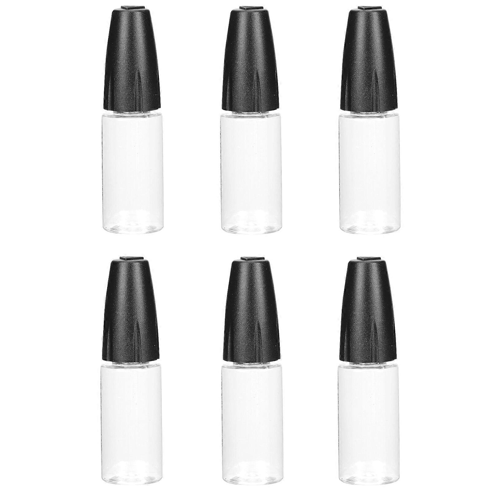 6pcs Precision Tip Applicator Bottle Needle Tip Squeeze Bottle 10ml Glue Bottle