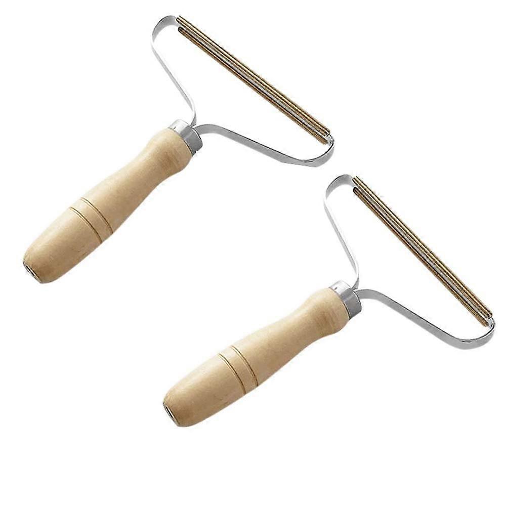 2 Pack Lint Removers, Portable, Clothes Fuzz Remover Fabric Shaver Restores Your Clothes, Battery-Free Fabric Shaver, Fluff Removing Shaver