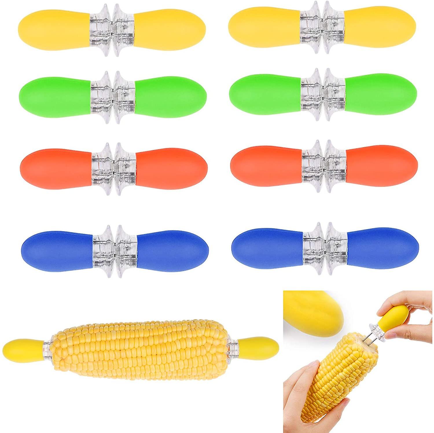 Corn Rack, Stainless Steel 8 Pairs Of Corn On The Cob