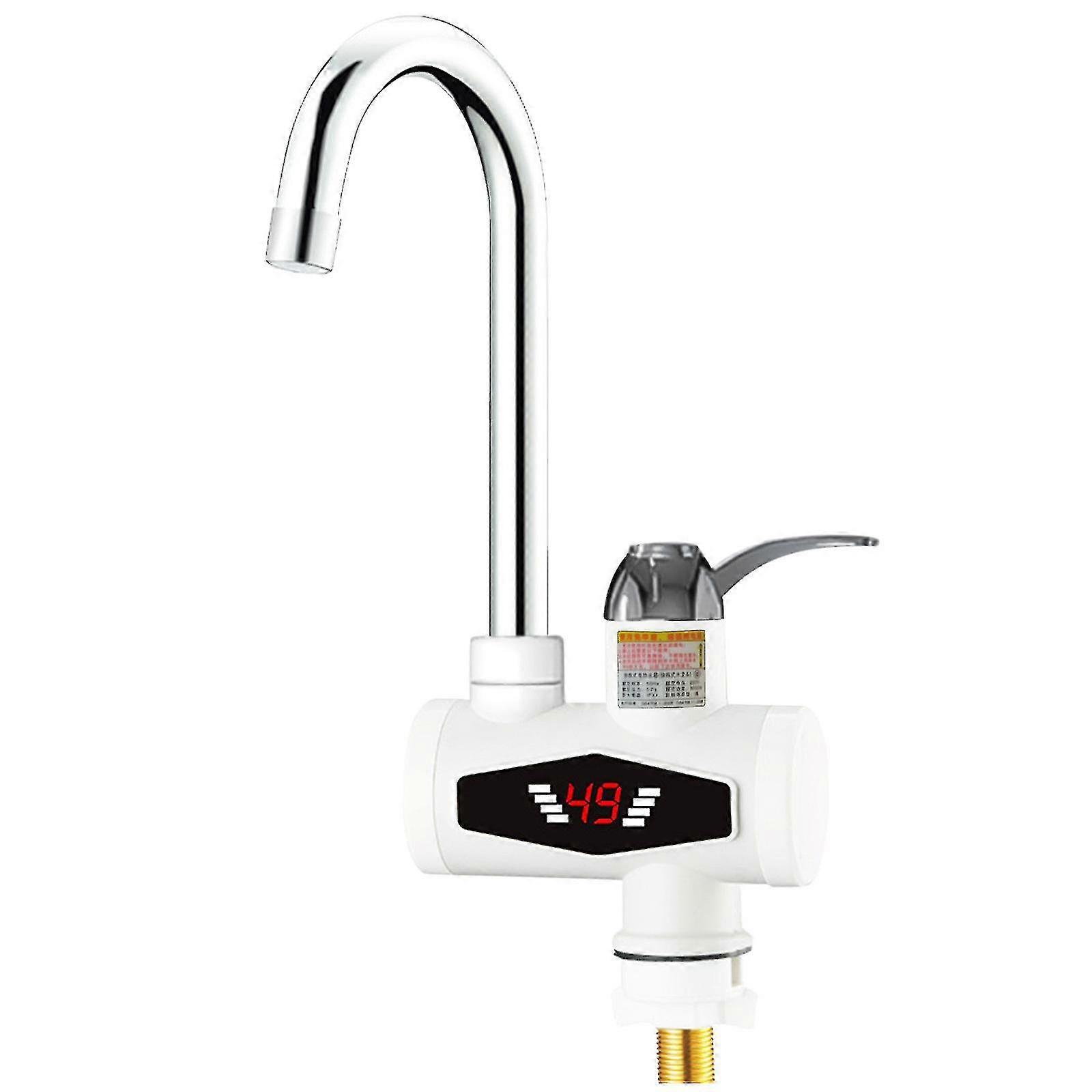 Scaldabagno elettrico istantaneo senza serbatoio Rubinetto cucina Riscaldamento rapido