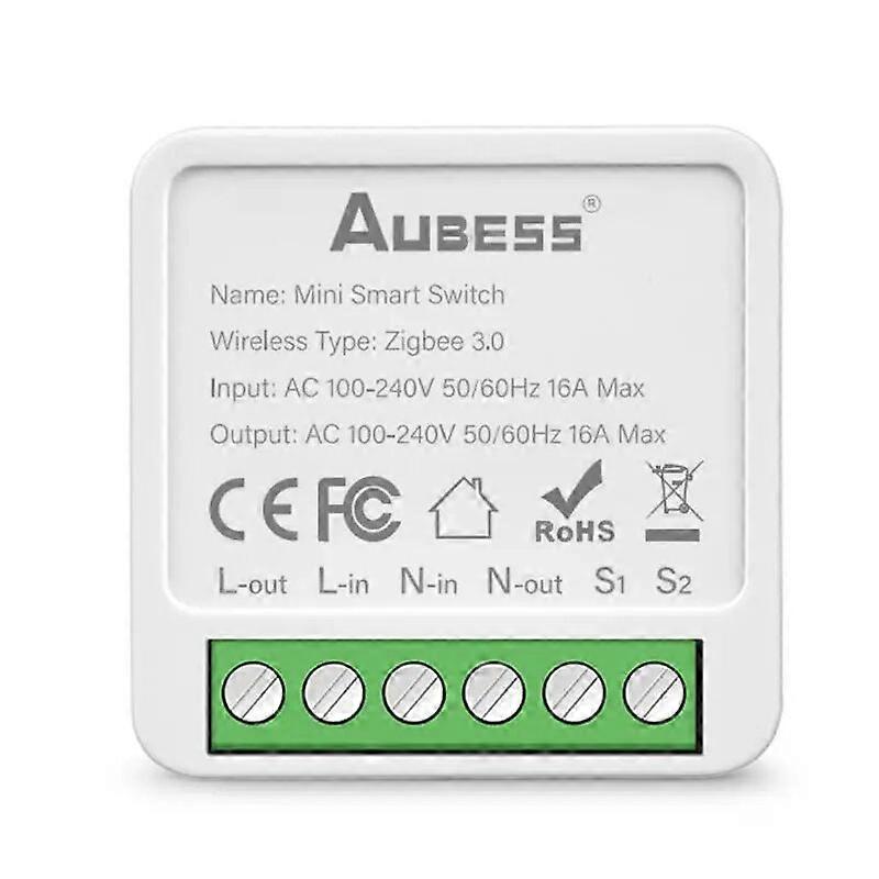 Tuya Zigbee Smart Switch Module Support Two Way Control Smart Life APP Remote Control Work With Alexa Google Home