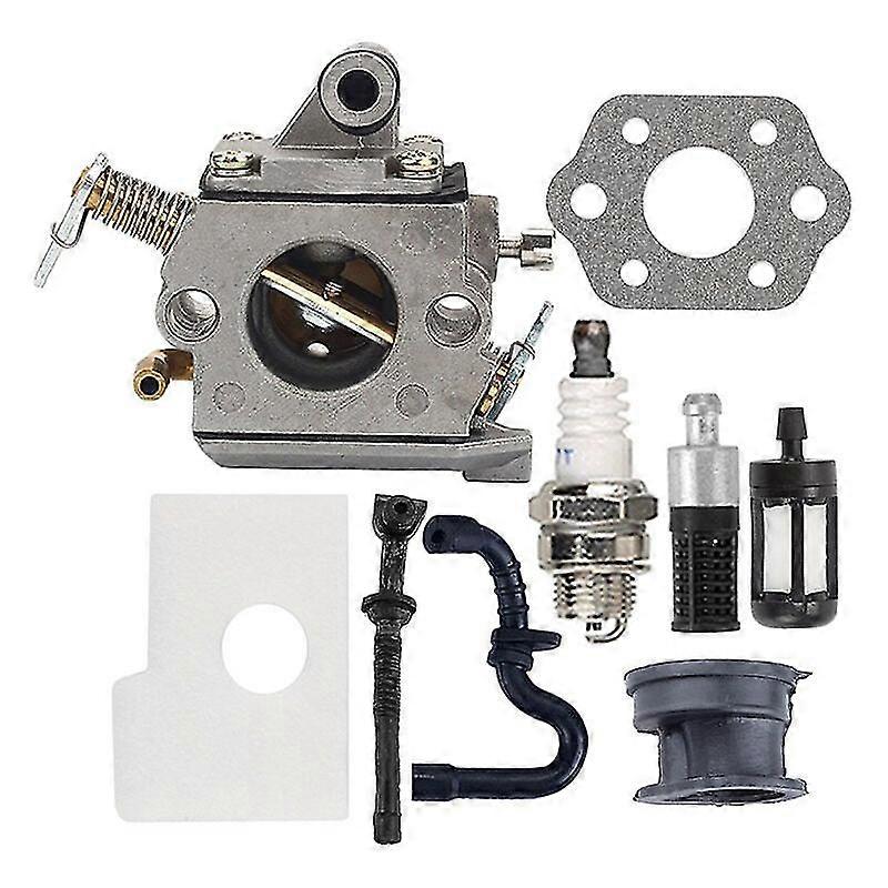 C1qs57b Carburetor Kit For Stihl Ms180 / Ms170 / Ms 170c / Ms 180c / 017/018 Chainsaws C1qs57a Air Filter Spark Plug Gasket Replacement 1130120 0603