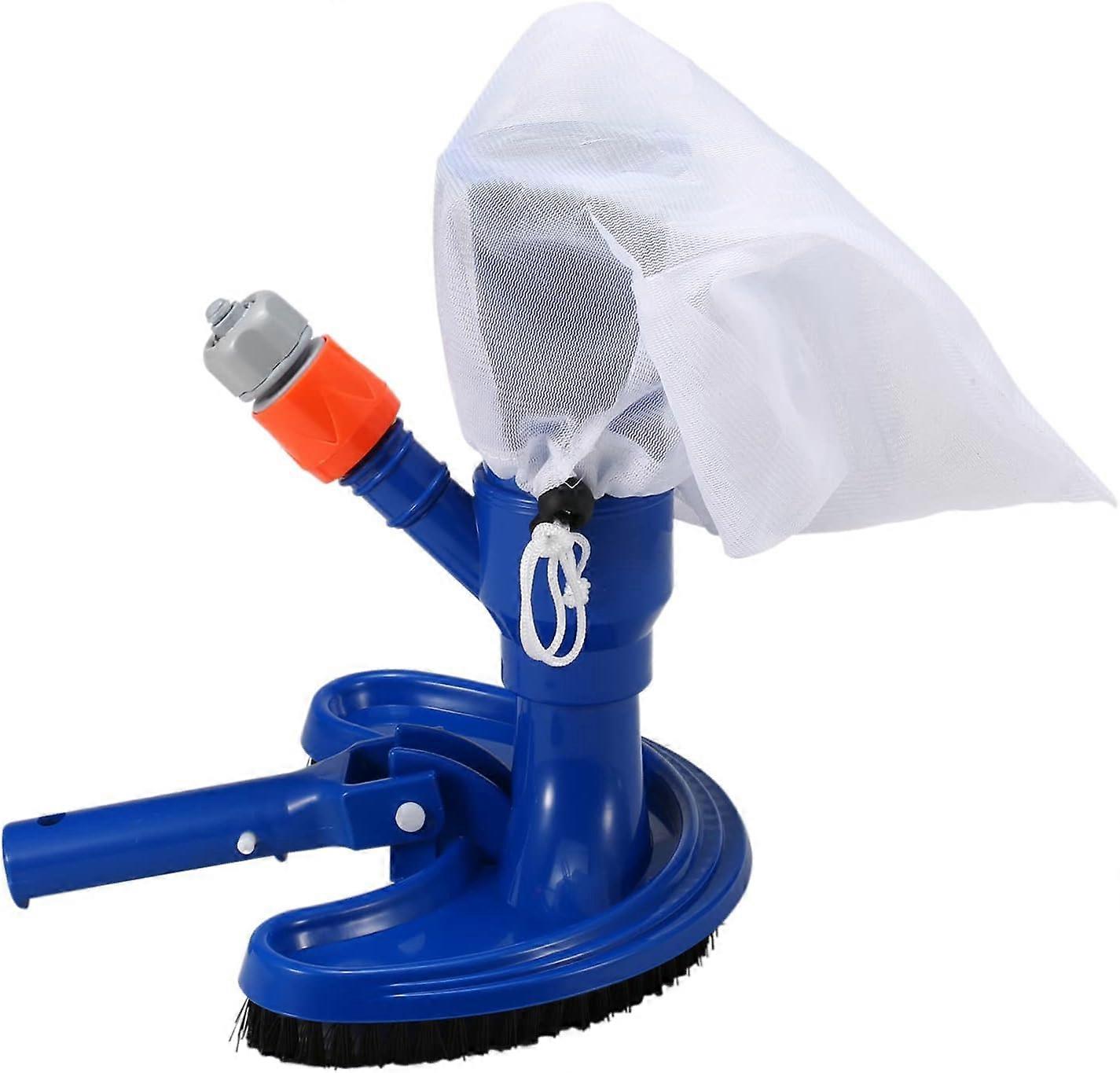 Mini Pool Vacuum Head - Quick Clean Suction Head with Brush