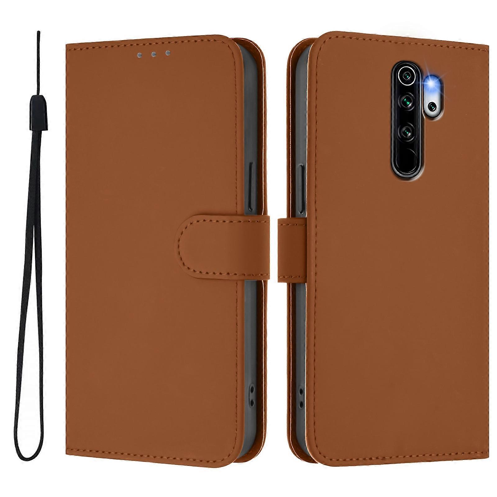 Solid Color PU Case For Redmi Note 8 Pro