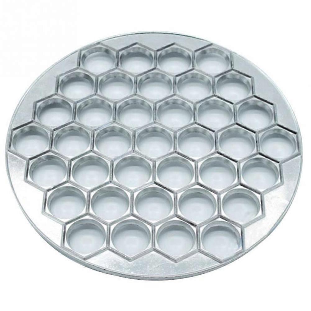 37 Holes Hexagonal Dumpling Mold Metal Jiaozi Maker Kitchen DIY Cooking Tool