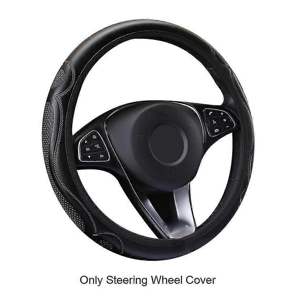 Rattskydd Anti Slip Protective Pu Läder Universal Andas svart