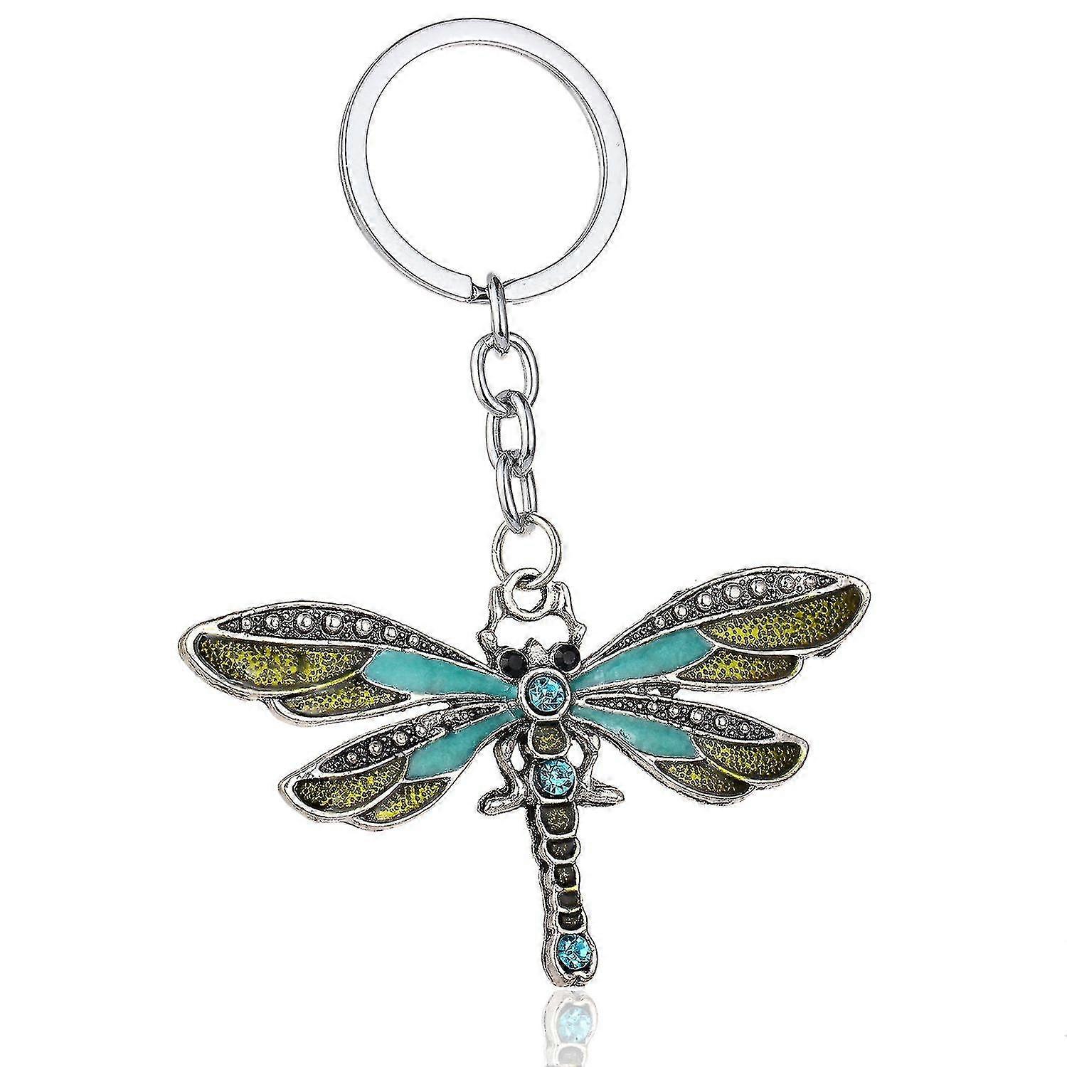 Butterfly Charm Keychain Dragonfly Keychain