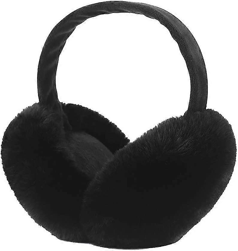 Winter Earmuffs, Heilwiy Winter Earmuffs Foldable Removable Washable Plush Earmuffs Warm Gift