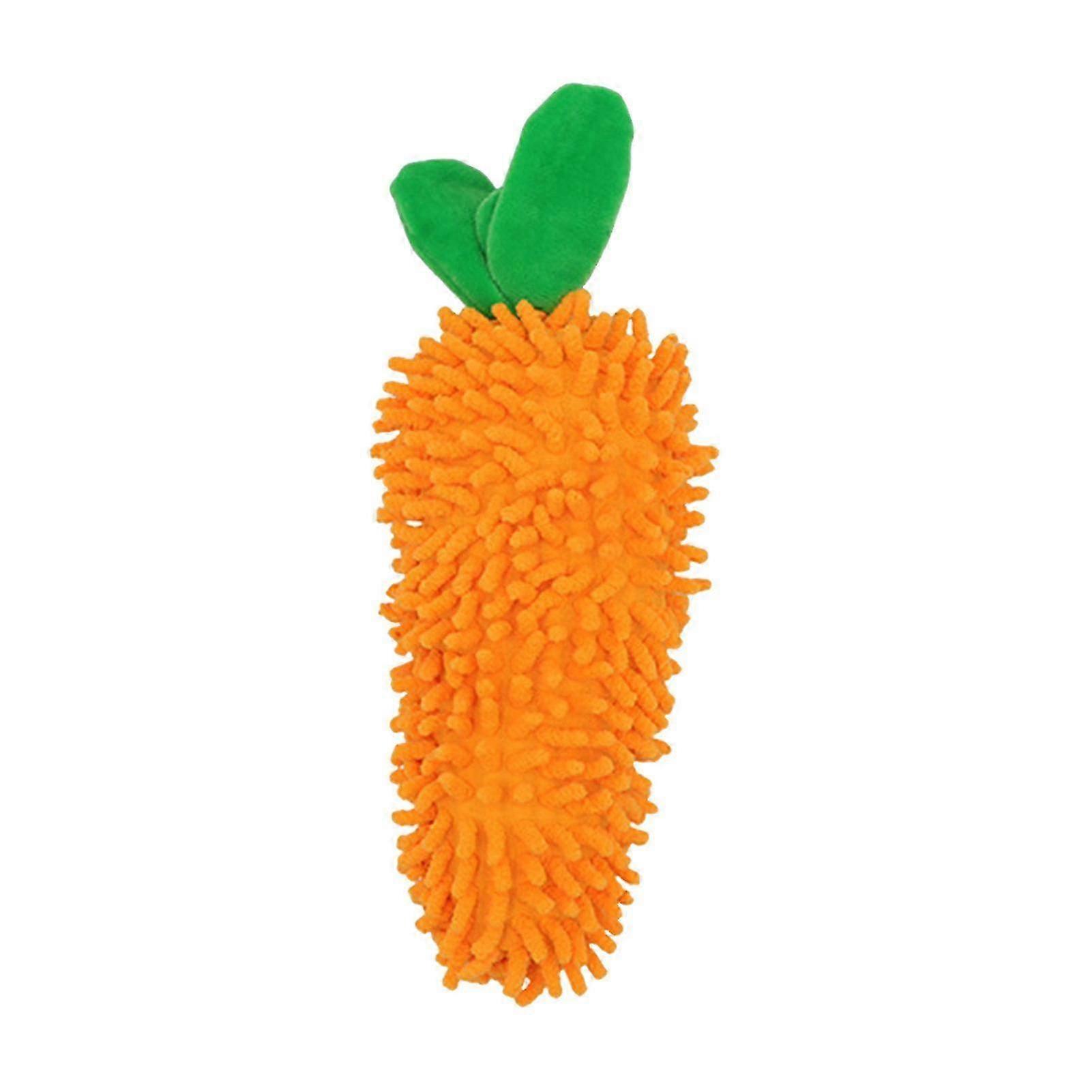 Soft Plush Dog Chew Toys Corn Carrot Pepper Stuffed Toy Interactive Bite-resistant Companion Toy For Small Large Dogs Cats