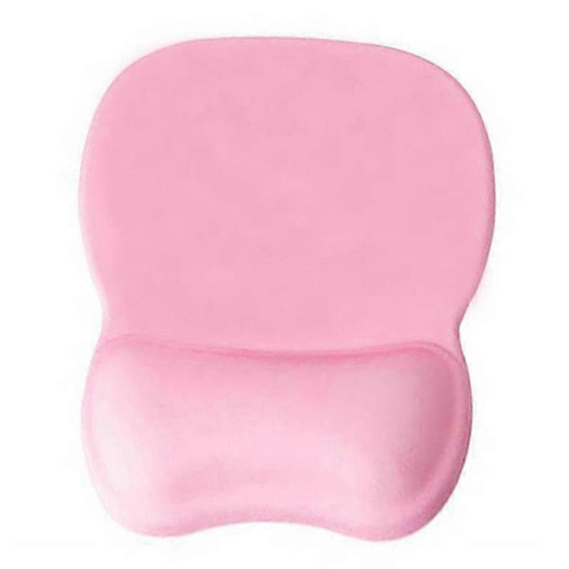 Keyboard Mouse Pad Wristband Mouse Pad With Wrist Environmental Protection Mouse Pad For Laptop Notebook Pink