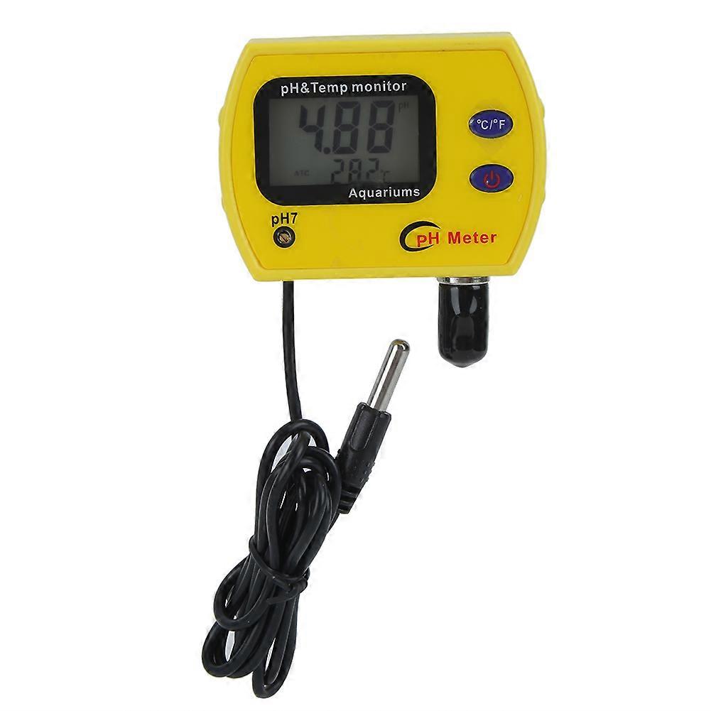 High Precision 0.01 PH Meter Tester Water Quality Tester Analyzer with Backlight EU Plug 220V