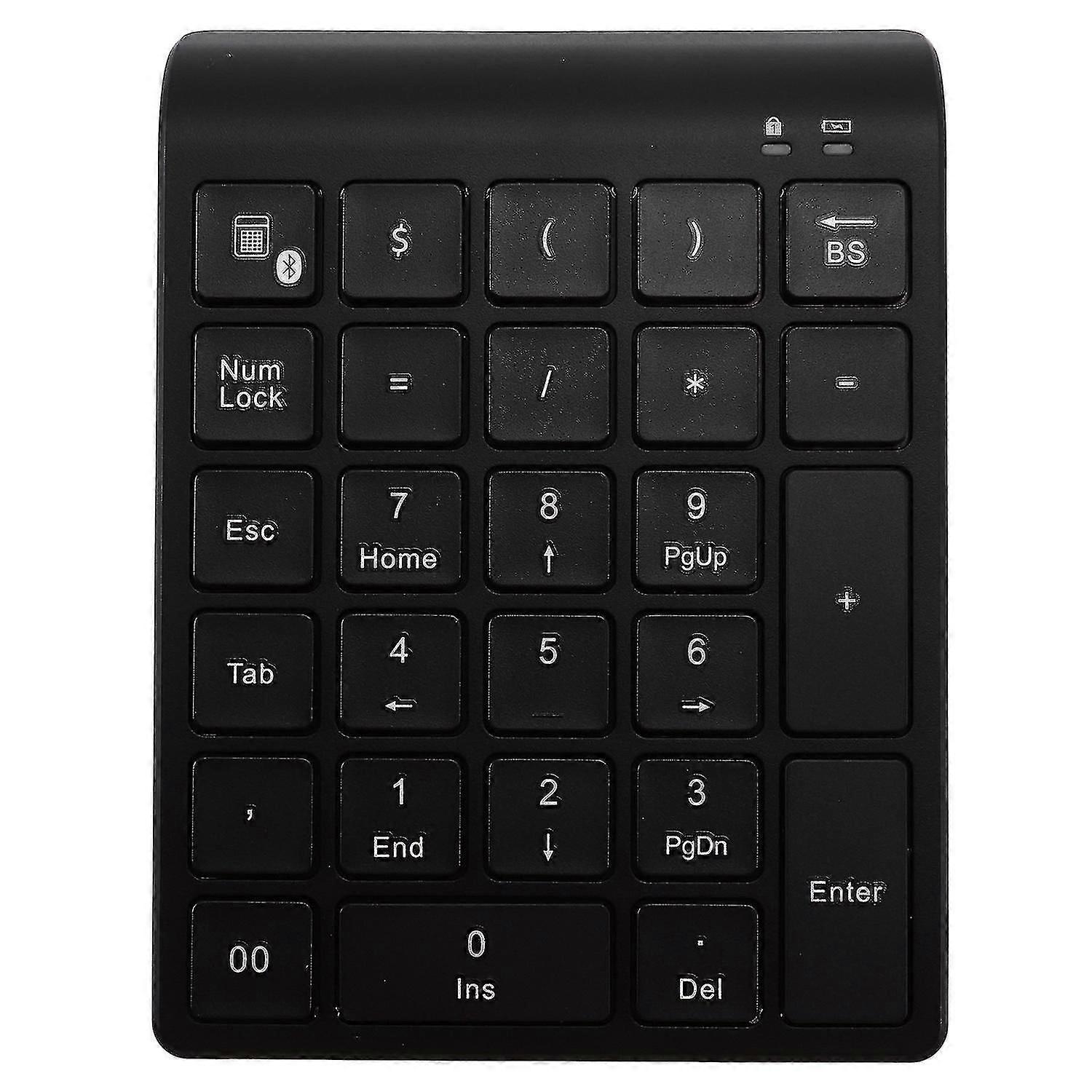 27 Keys Bluetooth Wireless Numeric Keypad Mini Numpad With More Function Keys Digital Keyboard For