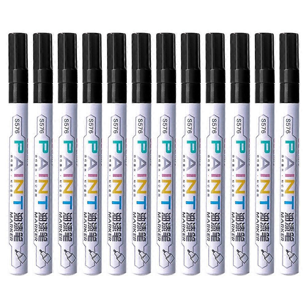 Type A DELI S576 12Pcs/Pack Paint Pens for Artistic Drawing,DIY Crafting,Coloring,Note-Taking