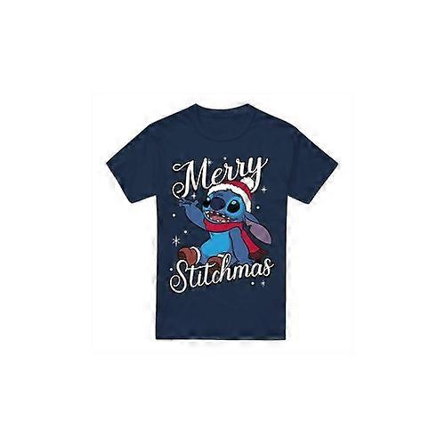 Lilo & Stitch Mens Merry Stitchmas T-Shirt