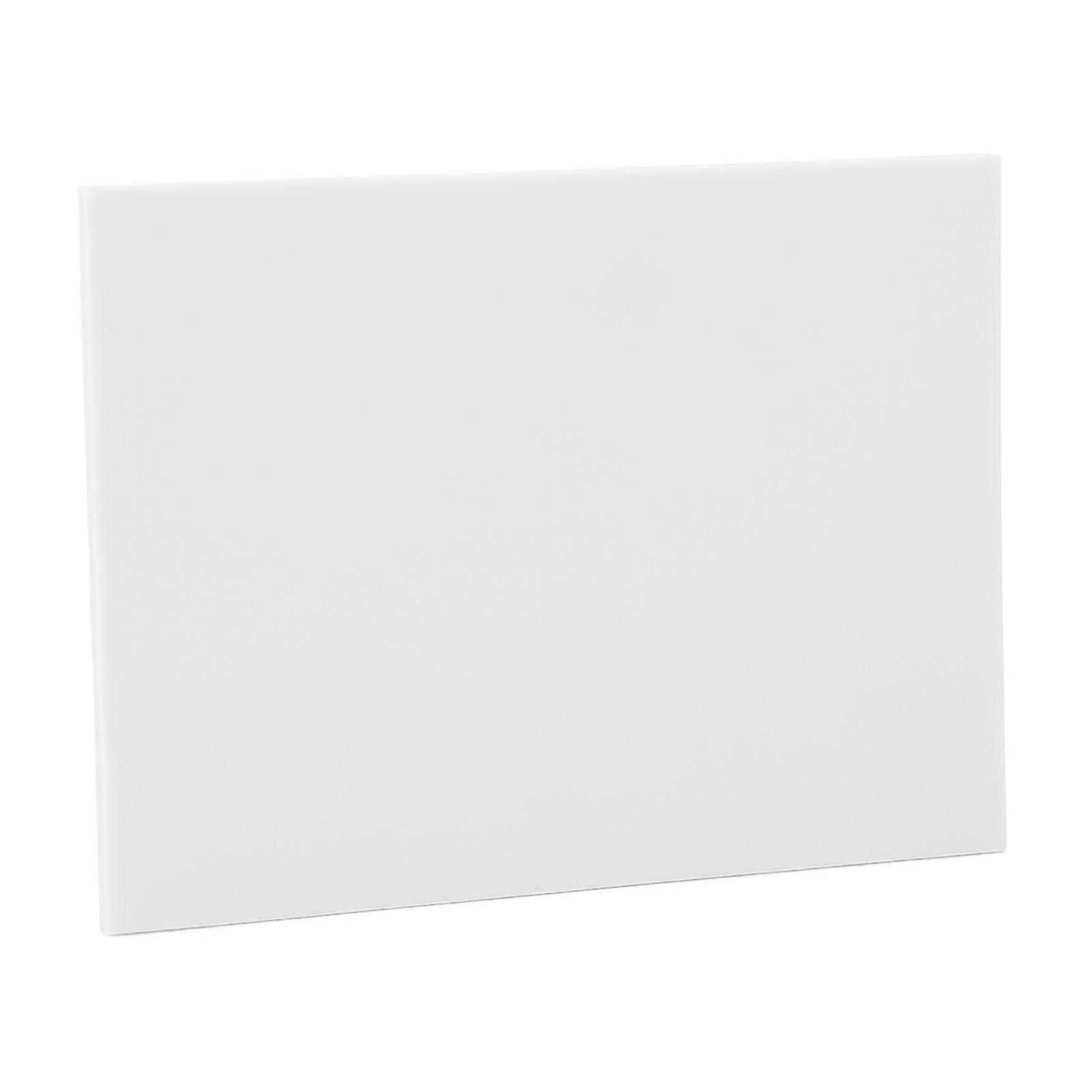 Soft Rubber Carving Block Rectangular Engraving Block for Making Handicrafts Bookmarks Cards Albums 20x15x0.5cm White