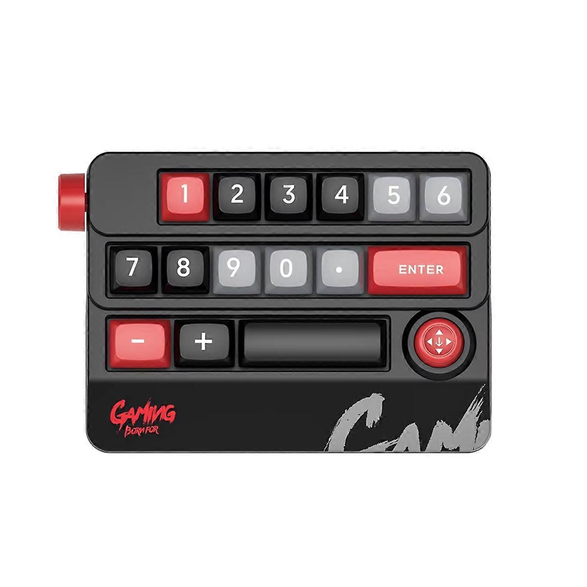 Portable Joystick Mechanical Keyboard Full Hot Swappable Key RGB Backlight Wired Programmable Game