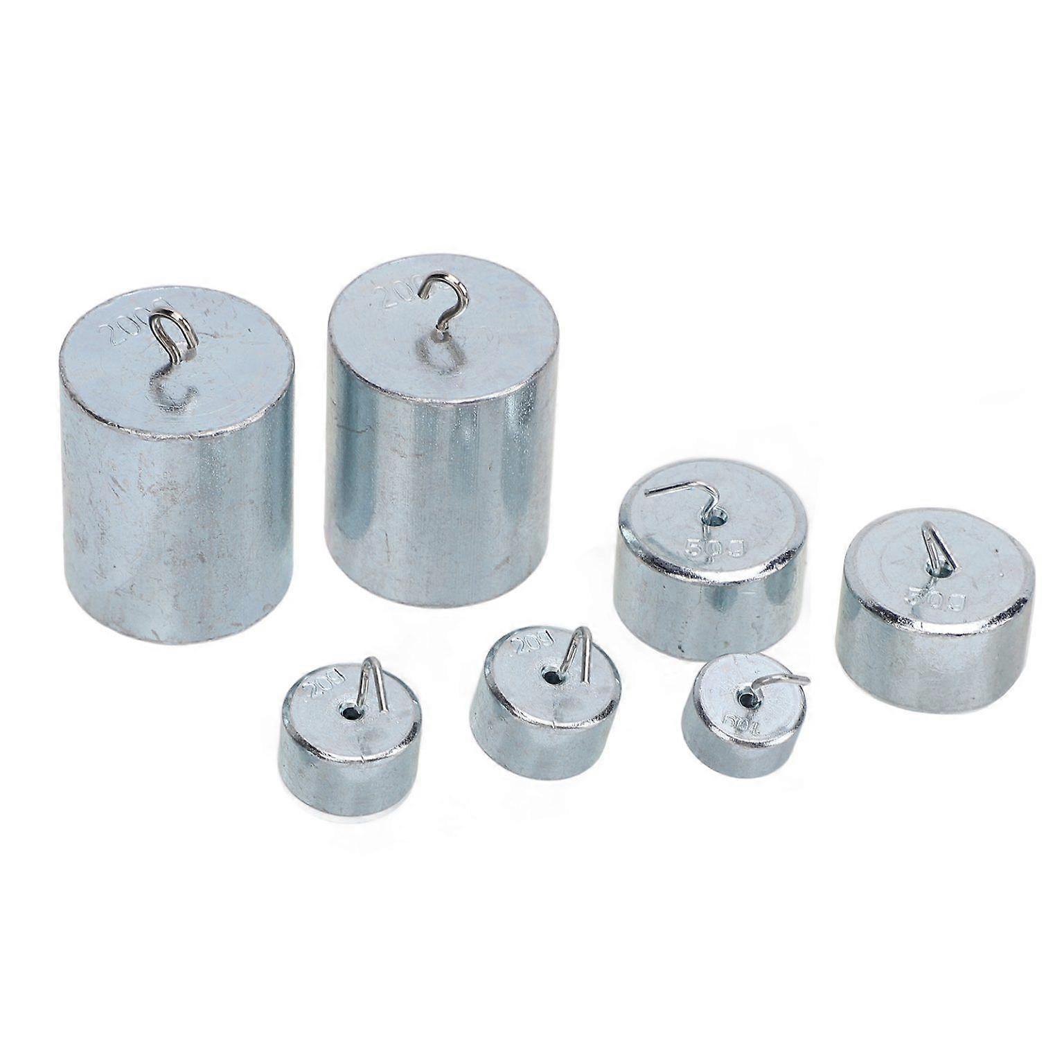 hooked weight set laboratory hooked weight hooked weight 7 Pcs Hooked Weight Set