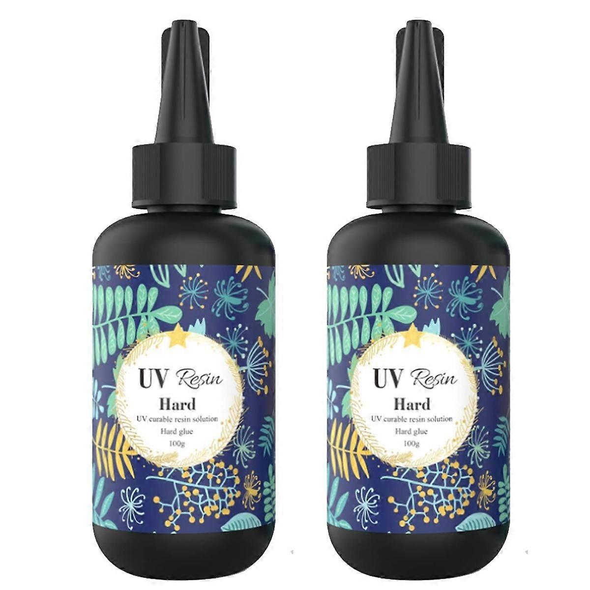 UV 树脂 - 200g 晶莹剔透的 UV 树脂，升级的 UV 树脂硬型，珠宝用 UV 快速固化树脂