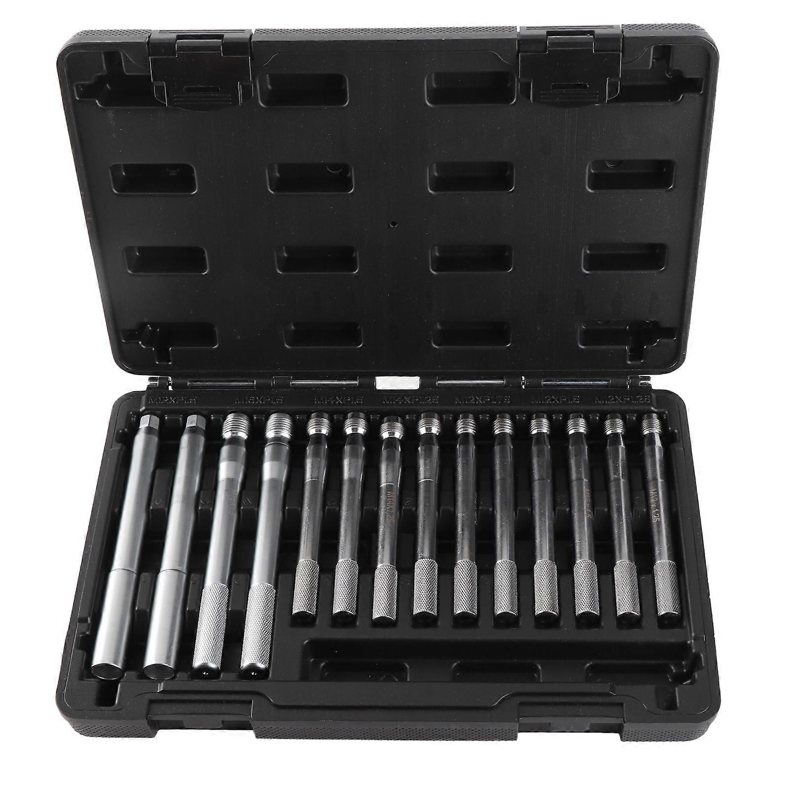 14 PCS Wheel Stud Alignment Pin Carbon Steel Wheel Alignment ncing Guide Tool for Vehicles