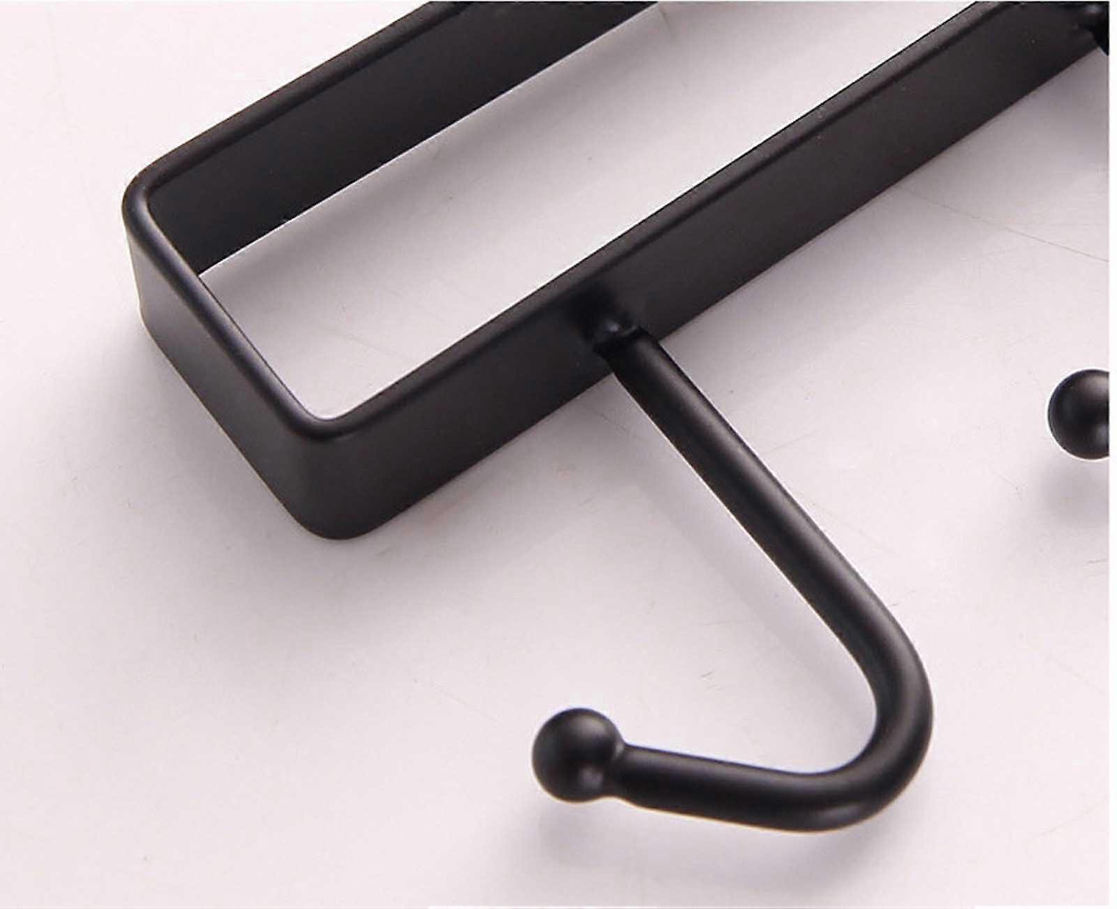 Kitchen Hanging Storage Rack - Cupboard Organizer  Hook Hanger