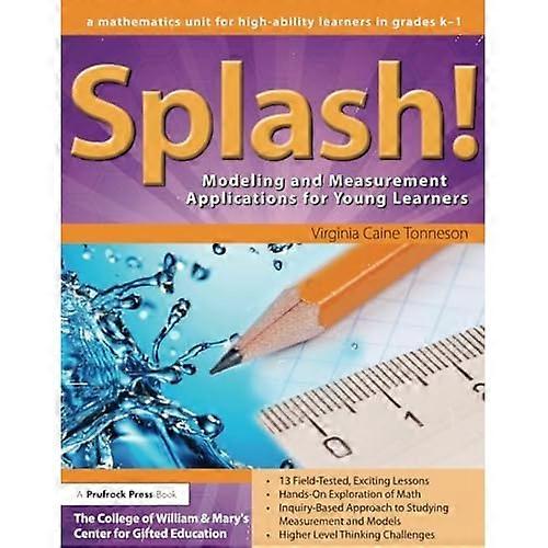 Splash!: Modeling and Measurement Applications for Young Learners in Grades K-1