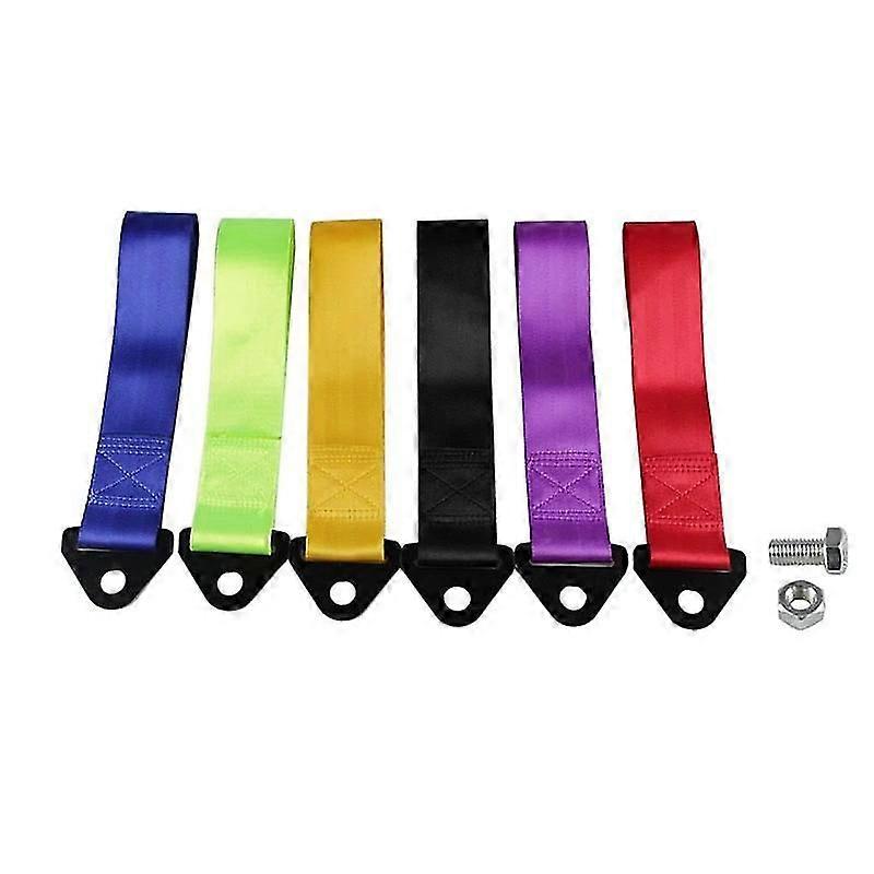 Towing Rope Nylon, Tow Eye Strap Loop, Racing Drift, Rally Emergency Tool SHznv