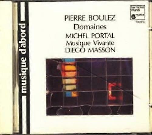 Boulez Pierre Boulez Domaines CD