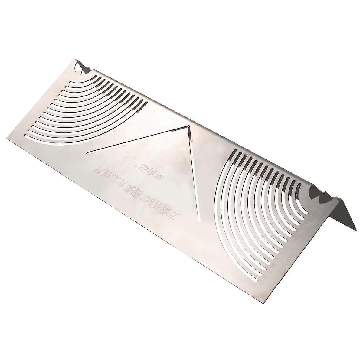 Angle & Arc Marking Tool Square Steel Folding Square Pipe Right Angle Arc Portable Tool Pipe Marking Welding Tool